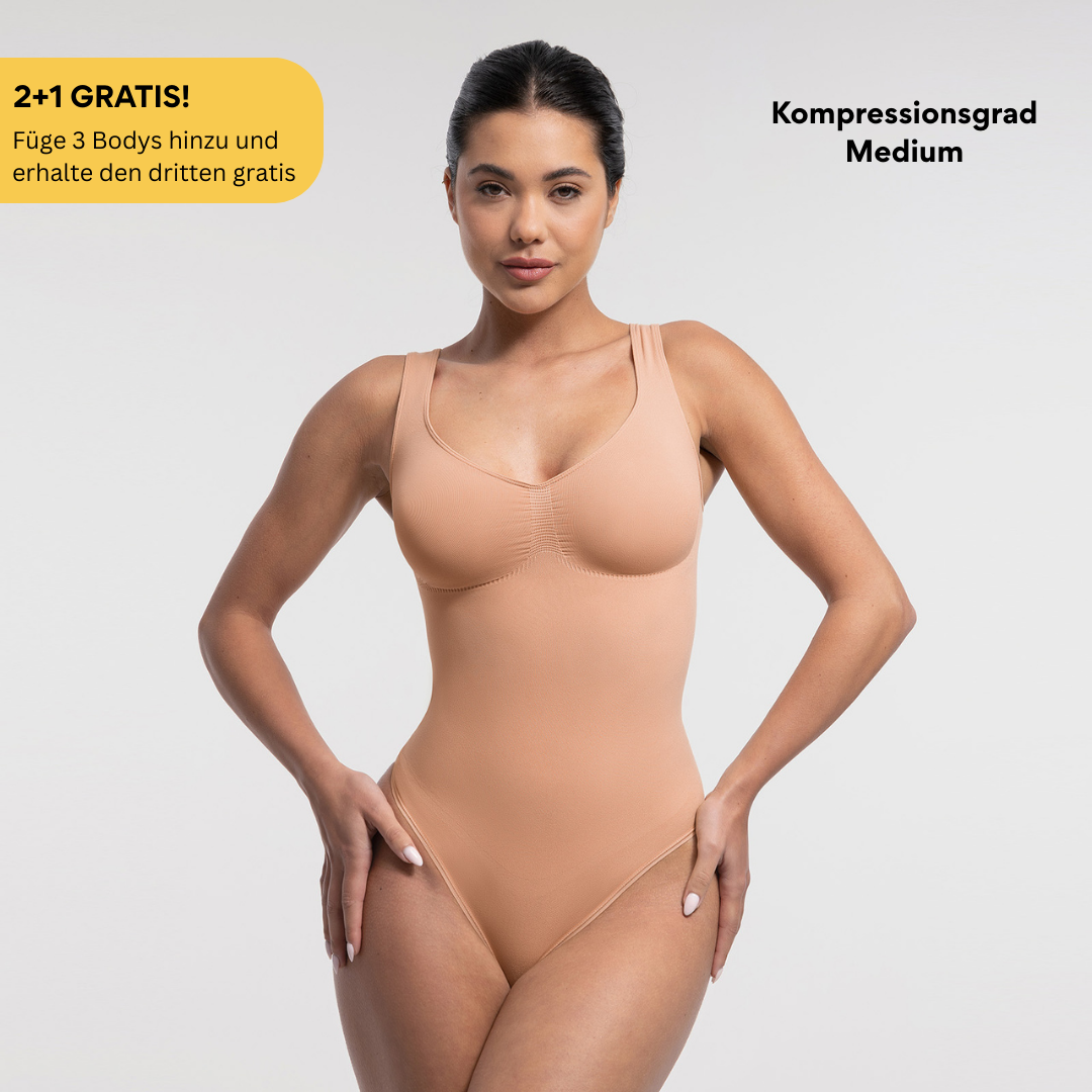 Figurbetonend / Du siehst gut aus und das wollen wir zeigen. Der Schnitt der Shapewear umschmeichelt deine Kurven und setzt deinen Körper in Szene.